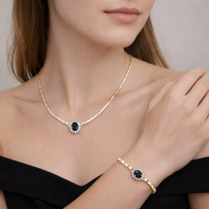 3,77 Ct Keskin Oval Takım